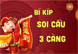 Áp dụng kinh nghiệm soi cầu bản thân để dự đoán 3 càng